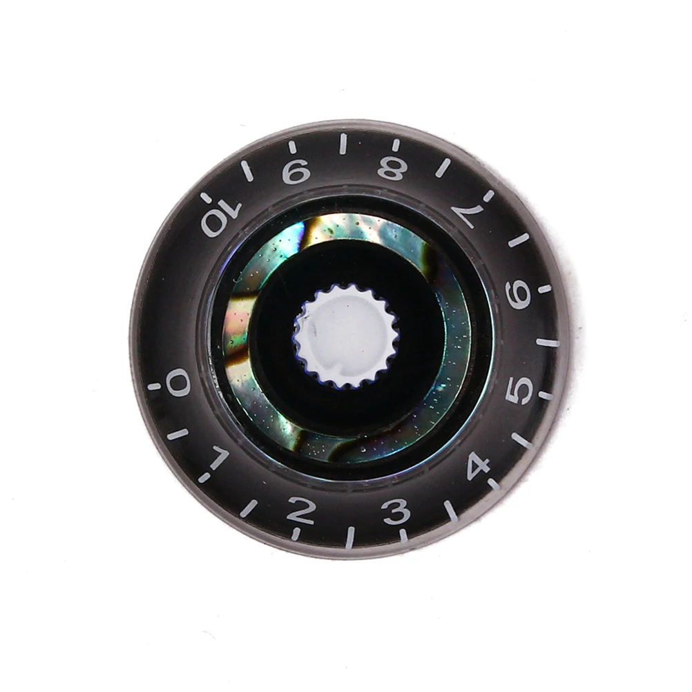 

4 pcs UFO Guitar Parts Volume Tone Control Knobs Cap Control Knobs Cap Electric Durable Plastic Guitar Accessories