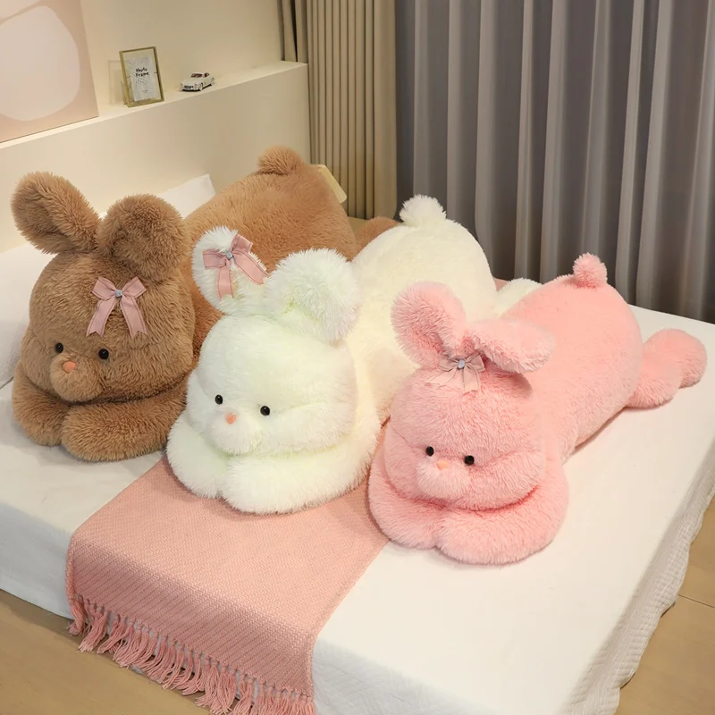 

90/110 см Kawaii длинный кролик плюшевая подушка милые мягкие игрушки плюшевые куклы аниме кролик мягкие детские игрушки подарки домашний декор