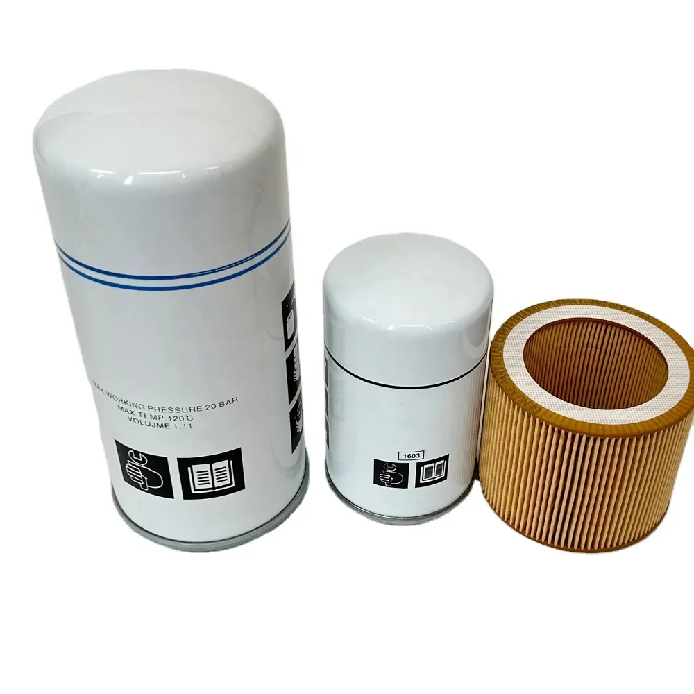 Replacement 2901091900 Filter Kit Element Cartridge for Screw Air Compressor Spare Parts Filter