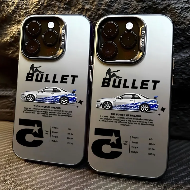 Blue Racing Car Phone Case For Xiaomi 17 Pro Max 15 T PRO 14 T PRO 13 T PRO 12 T PRO Mi 11 Lite 5G Soft IMD PC Shockproof Cover view 3