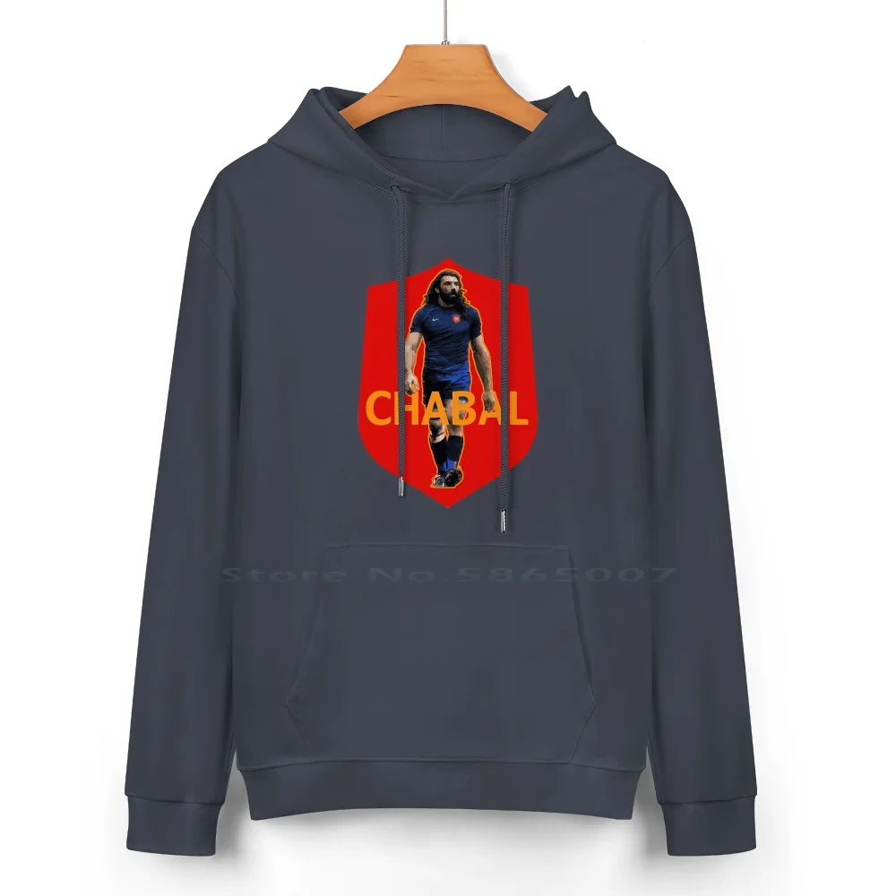 Sebastien Chabal Vector Shield Pure Cotton Hoodie Sweater 24 Colors Sebastien Chabal Seabass Caveman Rugby Union French Rugby