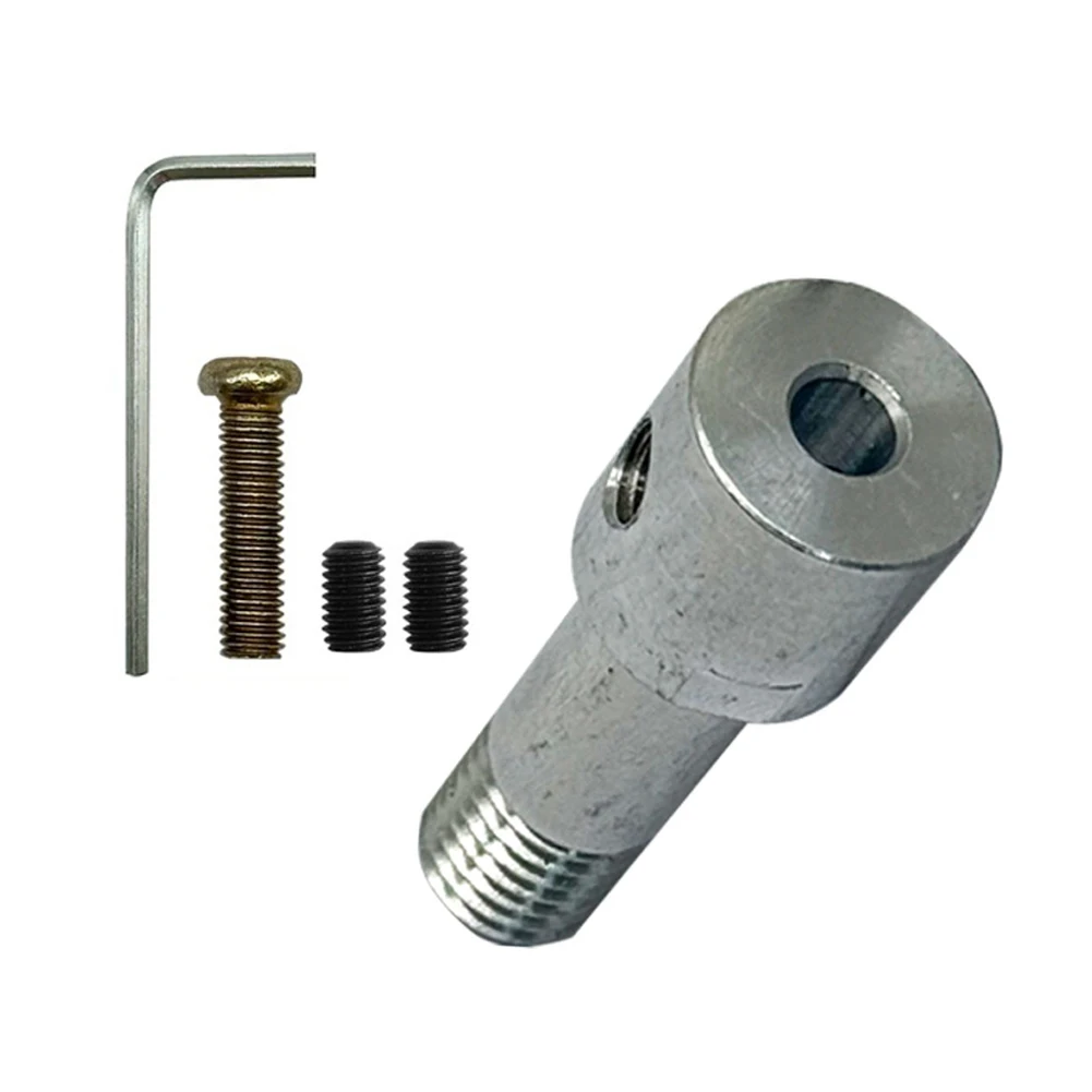 Stahl-Ausgangswellenadapter für Schleifmaschinenmotor vom Typ 775 mit M10-Gewinde für Handbohrfutter-Kompatibilität