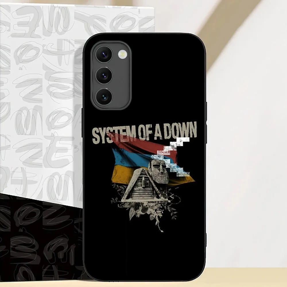 System of a Down Band Phone Case For Samsung Galaxy S20 S21 S22 S23 Fe Lite Plus Ultra Note Shell