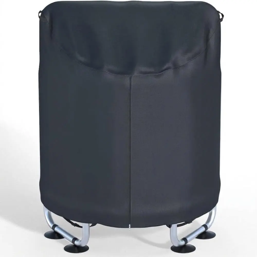 Heavy Duty Trampoline Protective Shield Anti UV Sunshade Dust Proof Cover Weatherproof Fabric Outdoor Playground Equipment Care