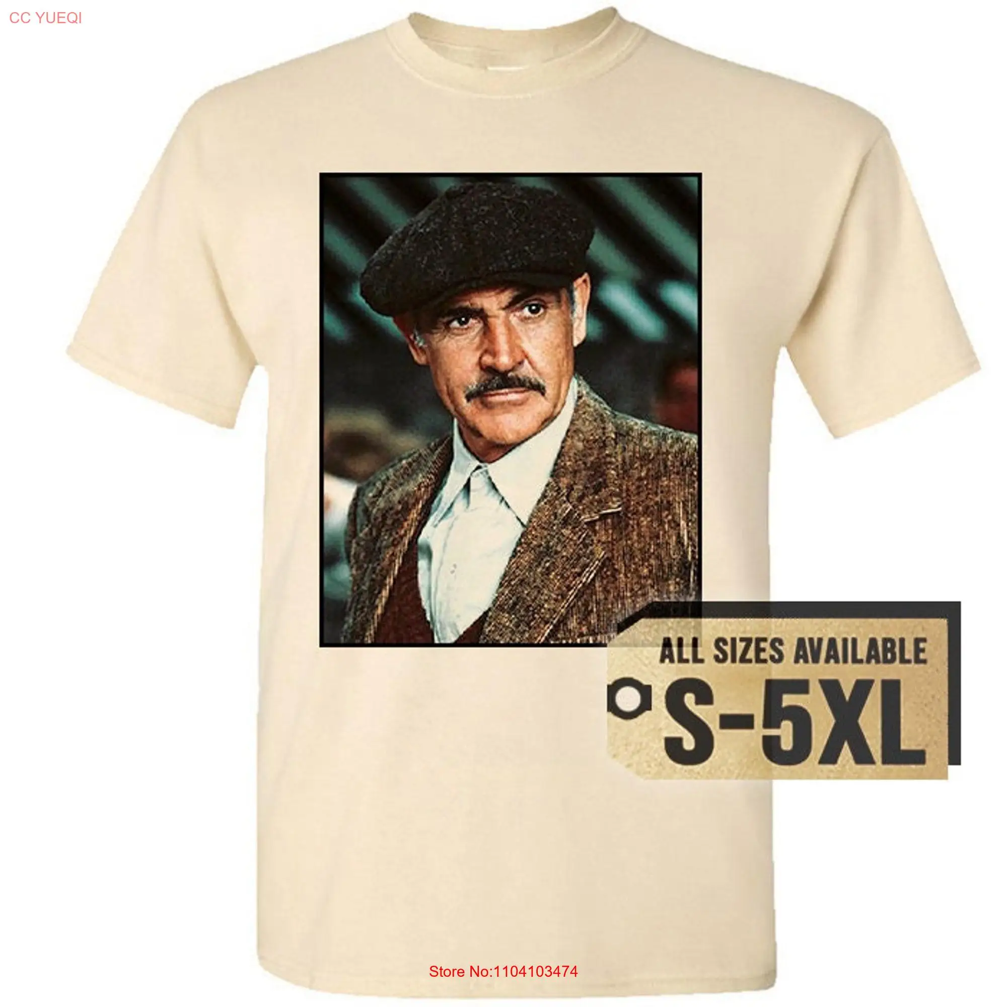 The Untouchables V6 Natural White Gray Vintage Men T Shirt all sizes S 5XL Film long or short sleeves