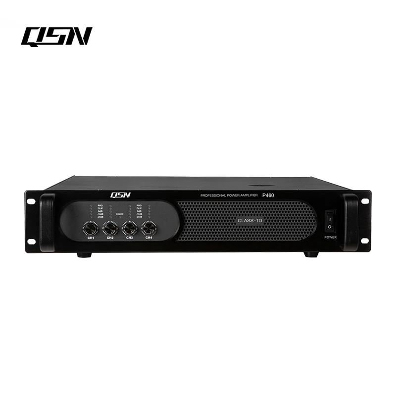 

Factory Direct 600W*4 Professinal Audio Power Amplifier 4CH Power Amplifier for Line Array