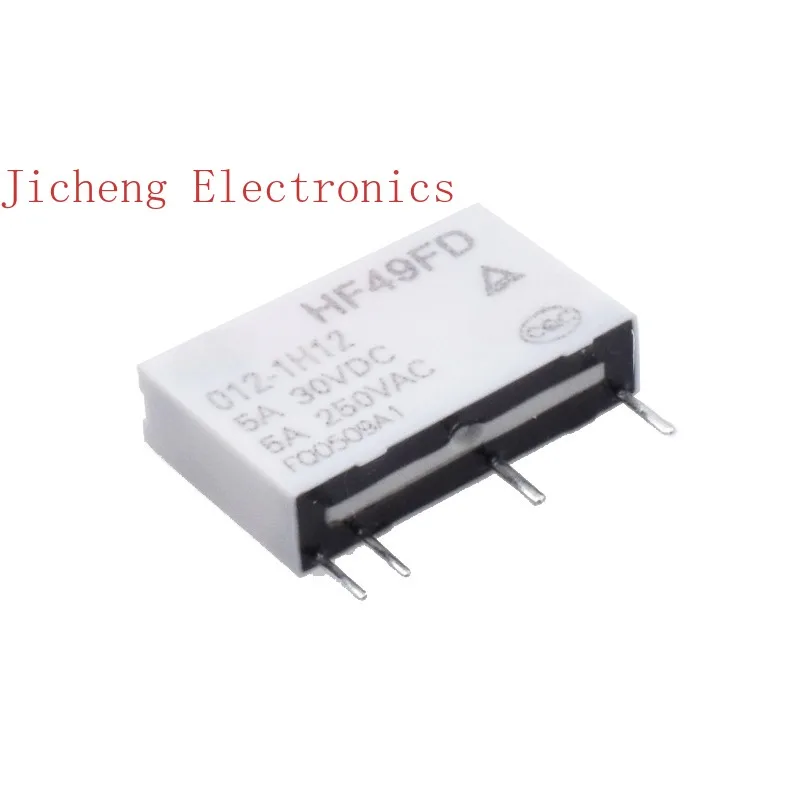 

10PCS HF49FD-005 024-1H11-1H12-1H11T Relay 5A Base PA1A-PS