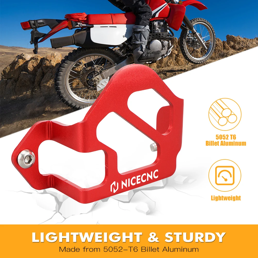 NICECNC For Honda XR650L 1993-2024 2023 2022 2021 2020 XR 650L Rear Brake Caliper Guard Cover Protector Motorcycle Accessories