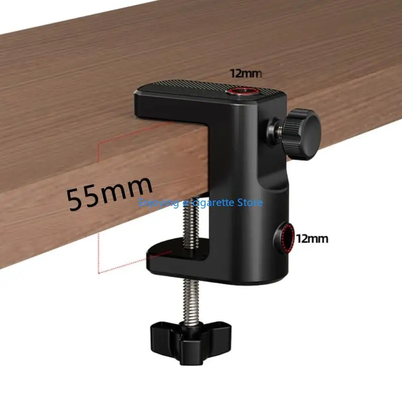 Mikrofonständer mit 2-in-1-Auslegerhalterung, Tischklemme für Mikrofonstange Y4QF – Detail 5