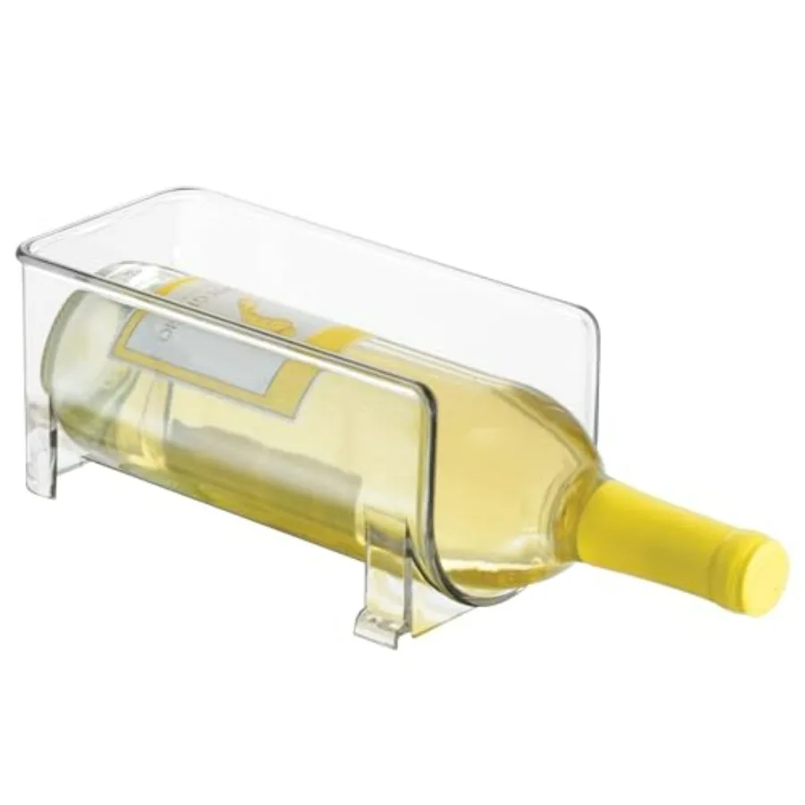 Stackable Clear Bottle Holder for Wine and Water