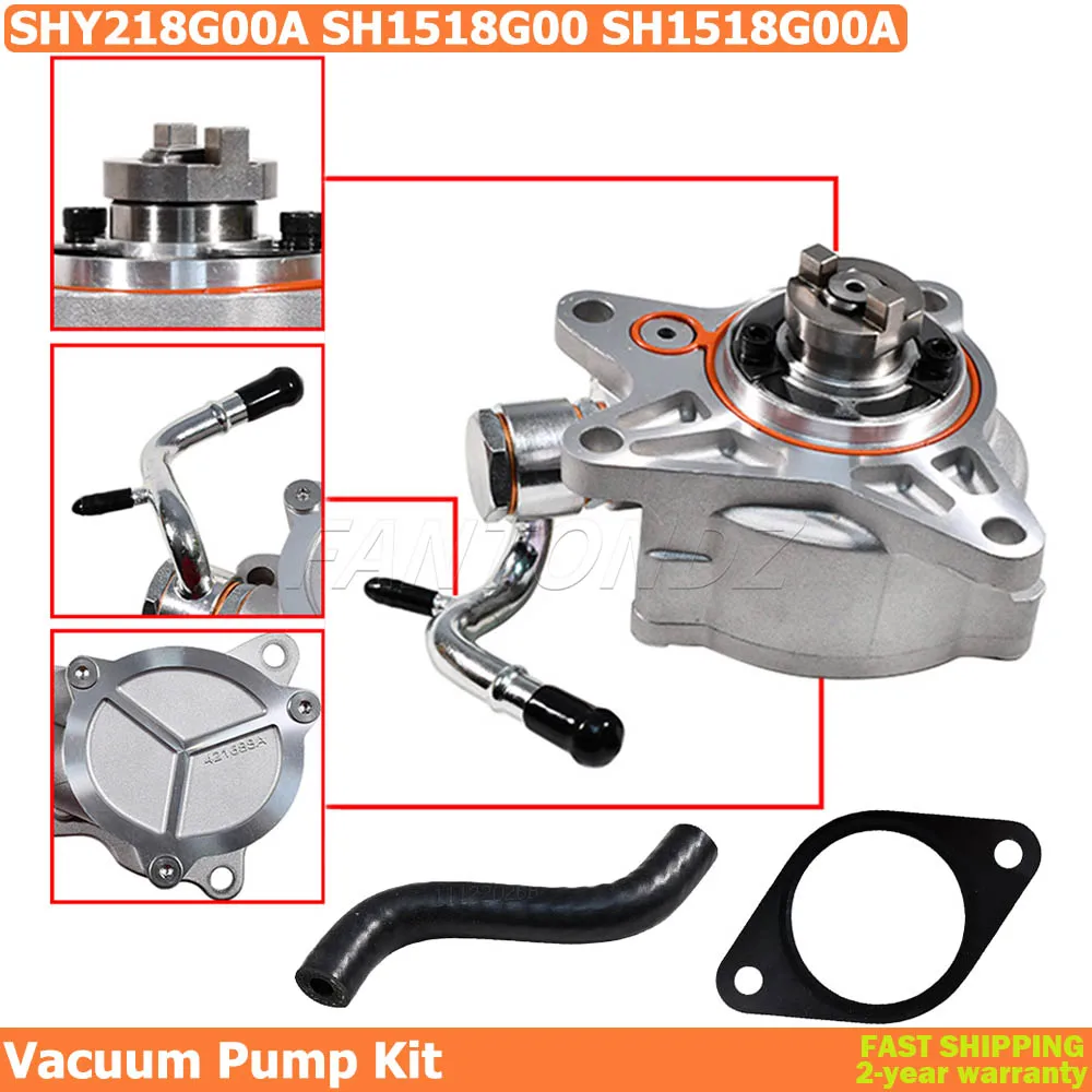 Vacuum Pump Kit For Mazda 6 GJ, CX-5, 3 BM SH01 2.2 Diesel Skyactiv SH1518G00 SHY218G00A SH1518G00