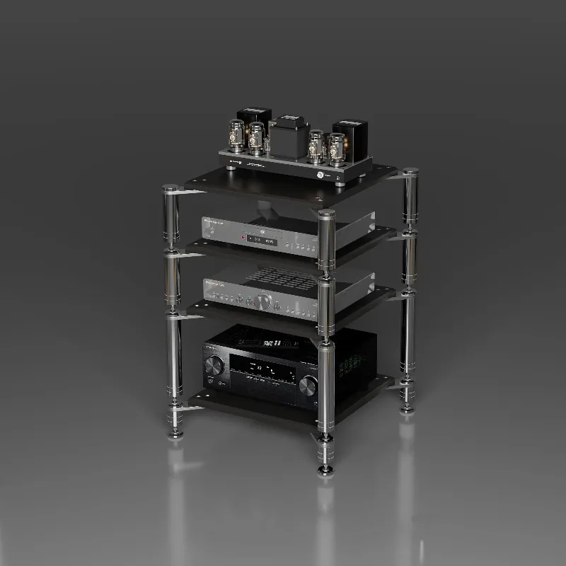 for HIFI Split Shock Absorber Power Amplifier Cabinet Audio Placement Rack Audio Cabinet Power Amplifier Rack