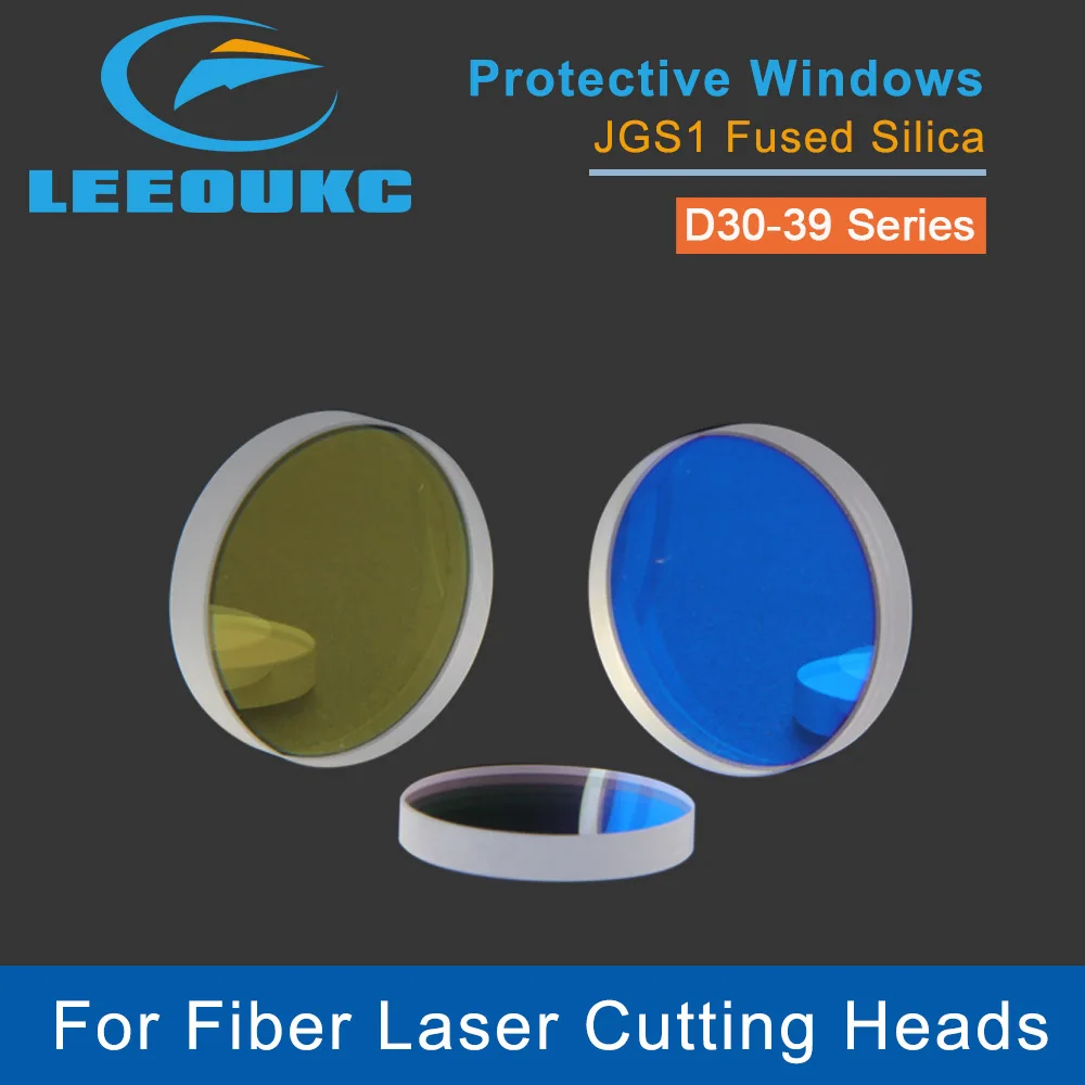 Fiber Laser Protective Windows Lens Dia30/32/34/35/37x7 for WSX OSPRI BOCI PROCUTTER  Raytools Bodor Laser Heads Optical Lens