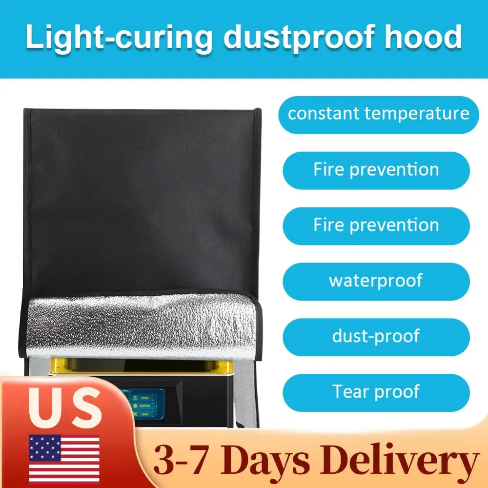 

Insulation Blackout Enclosure Dustproof Hood Cover Soundproof Dust-proof Enclosure for Anycubic Photon Mono X