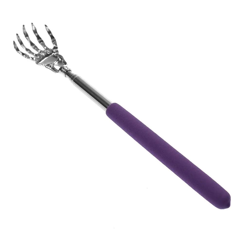 

Steel Women Massager Tool Scratching Old Man Happy Extendable Back Scratcher Telescopic Backscratcher Back Scraper Massage Claw