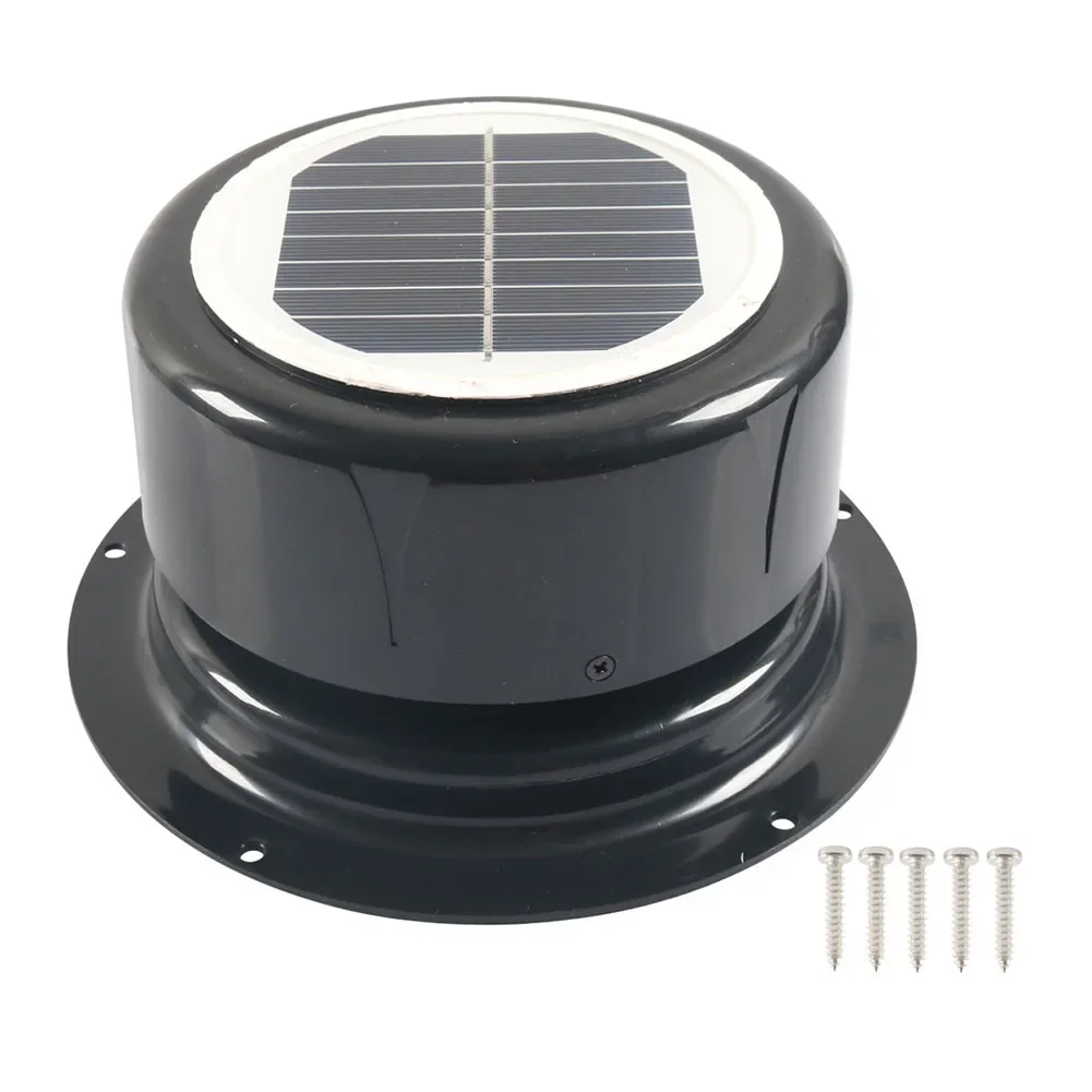 

Outdoor Activities 17.8*17.8*9.2CM Solar RV Fan Easy Installation Mounting Screws Included Perfect For Motorhomes