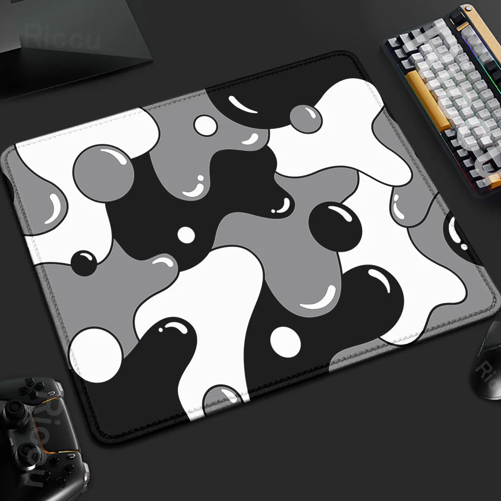 

40x45cm Strata Liquid Game Mousepad Art Abstract Small Deskmat Computer Mice Pad Gamer Xs Mause Carpet PC Table Pad keyboard Pad