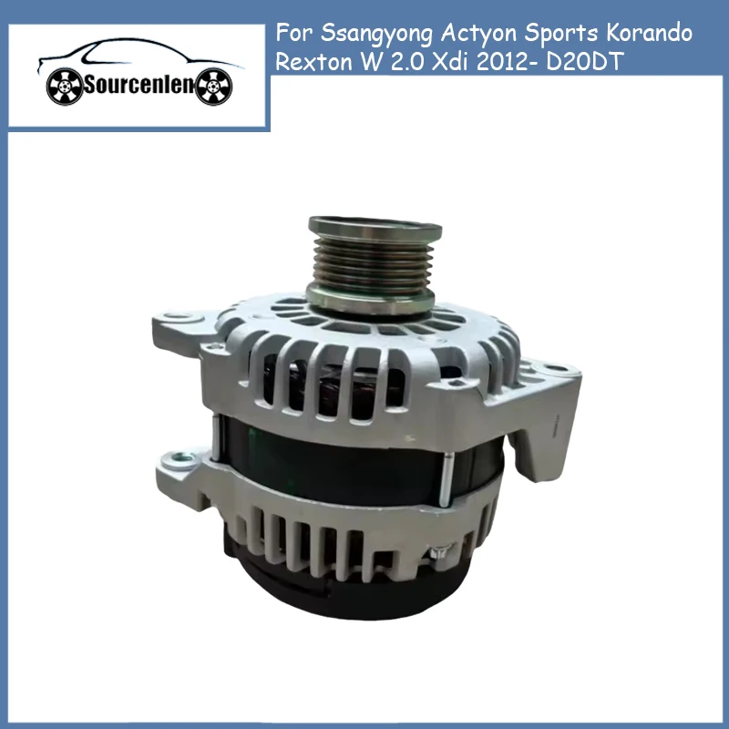 Brand New Generator Alternator For Ssangyong Actyon Sports Korando Rexton W 2.0 Xdi 2012- D20DT A6711540202 A6711540302