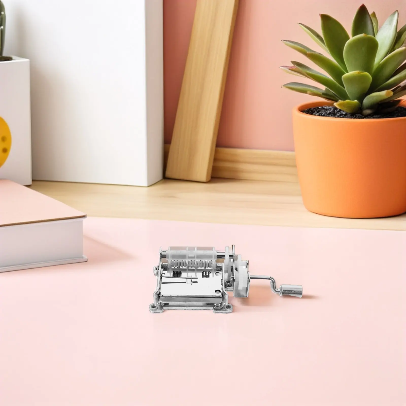 

Музыкальный механизм с 15 нотами и ручным приводом, медные шестерни, DIY-механизм для создания собственной музыкальной шкатулки, запчасть для проектов по замене.