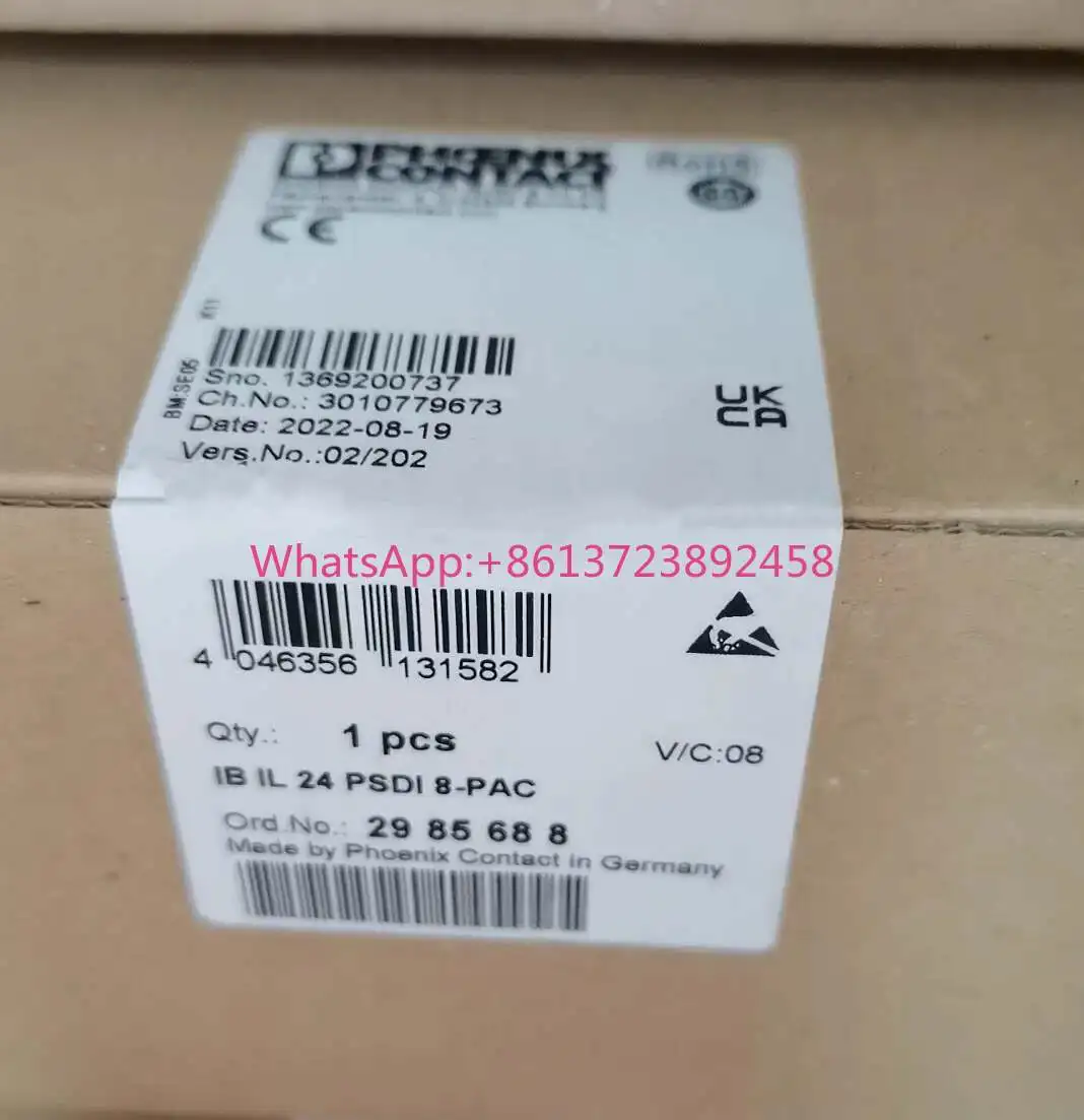 Phoenix Safety Module IB IL 24 PSDI 8-PAC High Quality