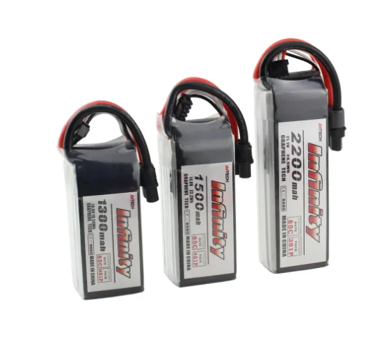 Vô Cực Pin LiPo 2S 3S 4S 550MAh 650Mh-2200MAh 85C XT30 Cổng Kết Nối SY60 XT60 Đầu Cắm Cho RC FPV Multicopter Drone