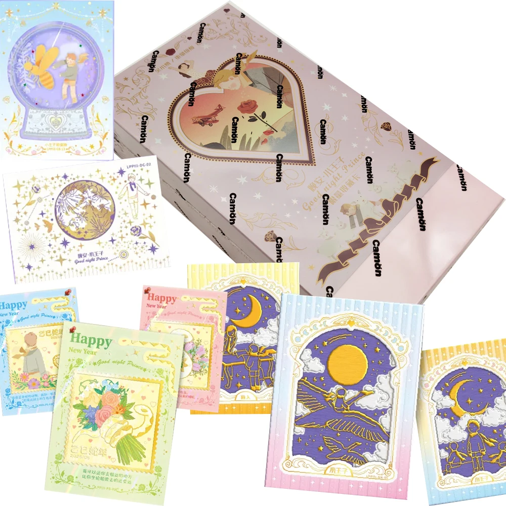 Official CAMON Good Night Prince Collection Card Highly Popular Characters Unique Charm Personality Peripheral Toys Cards Gifts