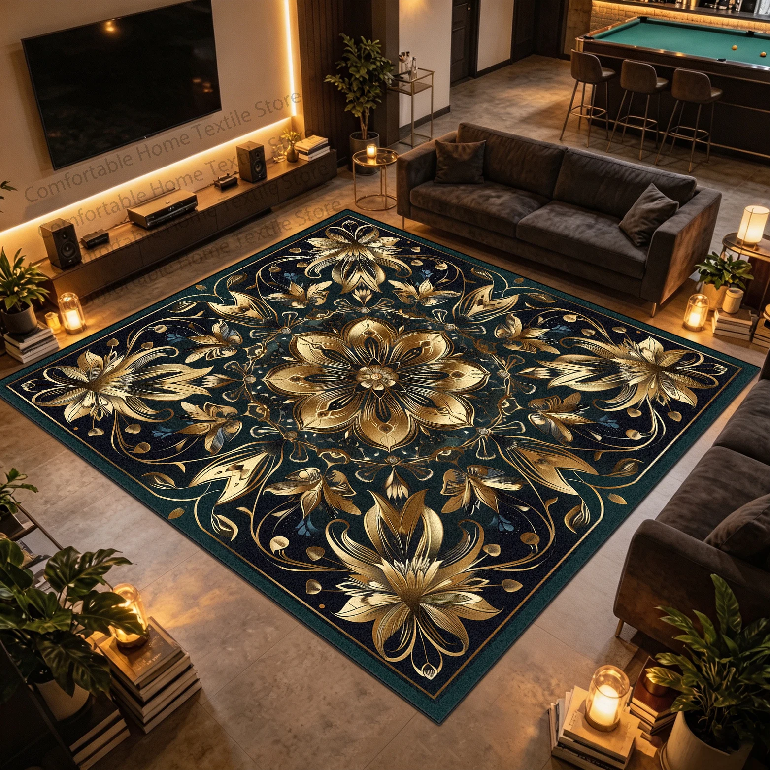 Hafif Lüks Mandala Desenli Alt - Outdoor Lighting Garage incelemesi ve fiyatı