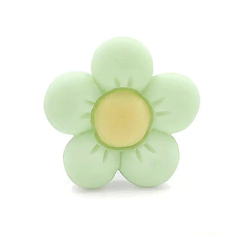 QX2E Decorative Flower Charms in Varied Tones for DIY Crafts, Creative Color Pairing, Workshops and Individual Craft Projects