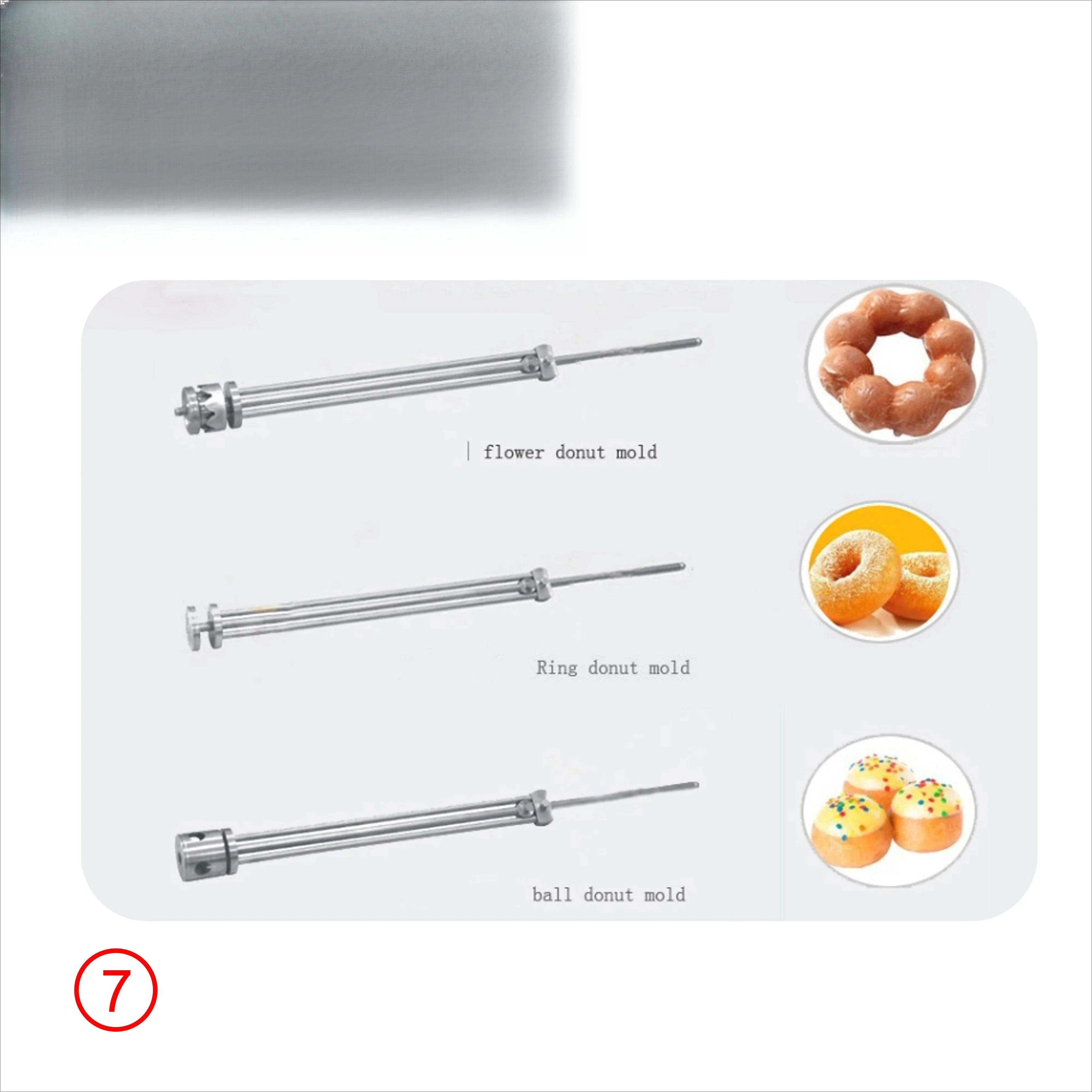 

Commercial Snack Machine Electric Donut Maker Donut Machine With Fryer