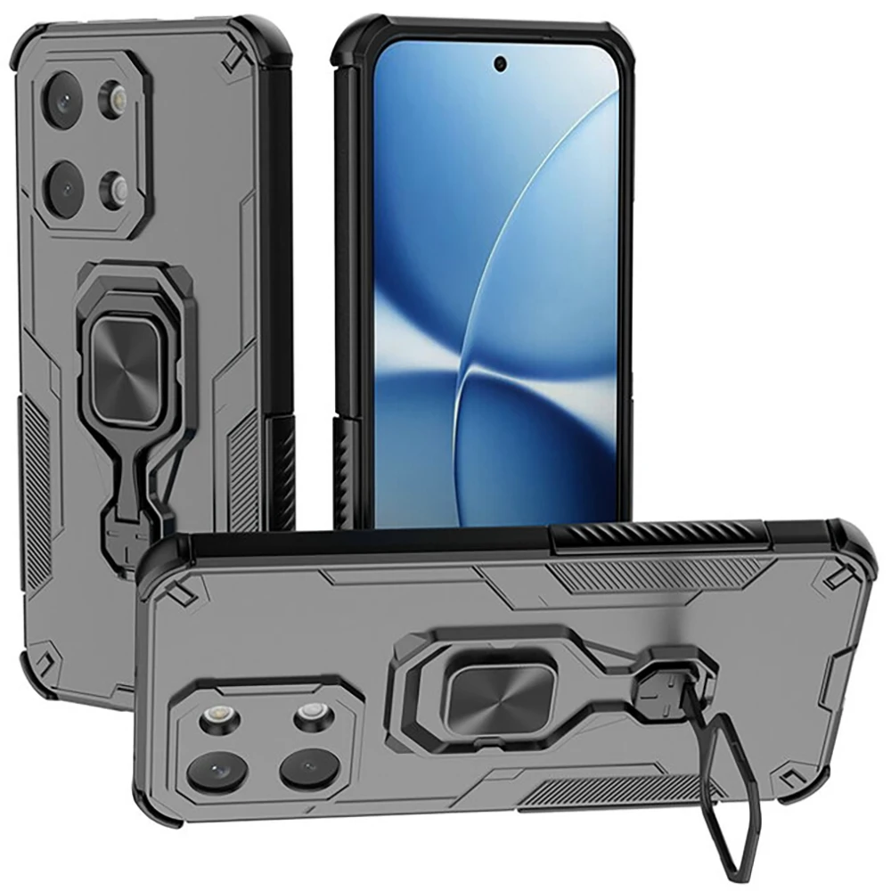 

For Poco X8 Pro Max 5G Shockproof Case Armor Camera Protector Etui for Xiaomi Poco X8 Pro Max Case X8 X 8 Pro Ring Back Cover