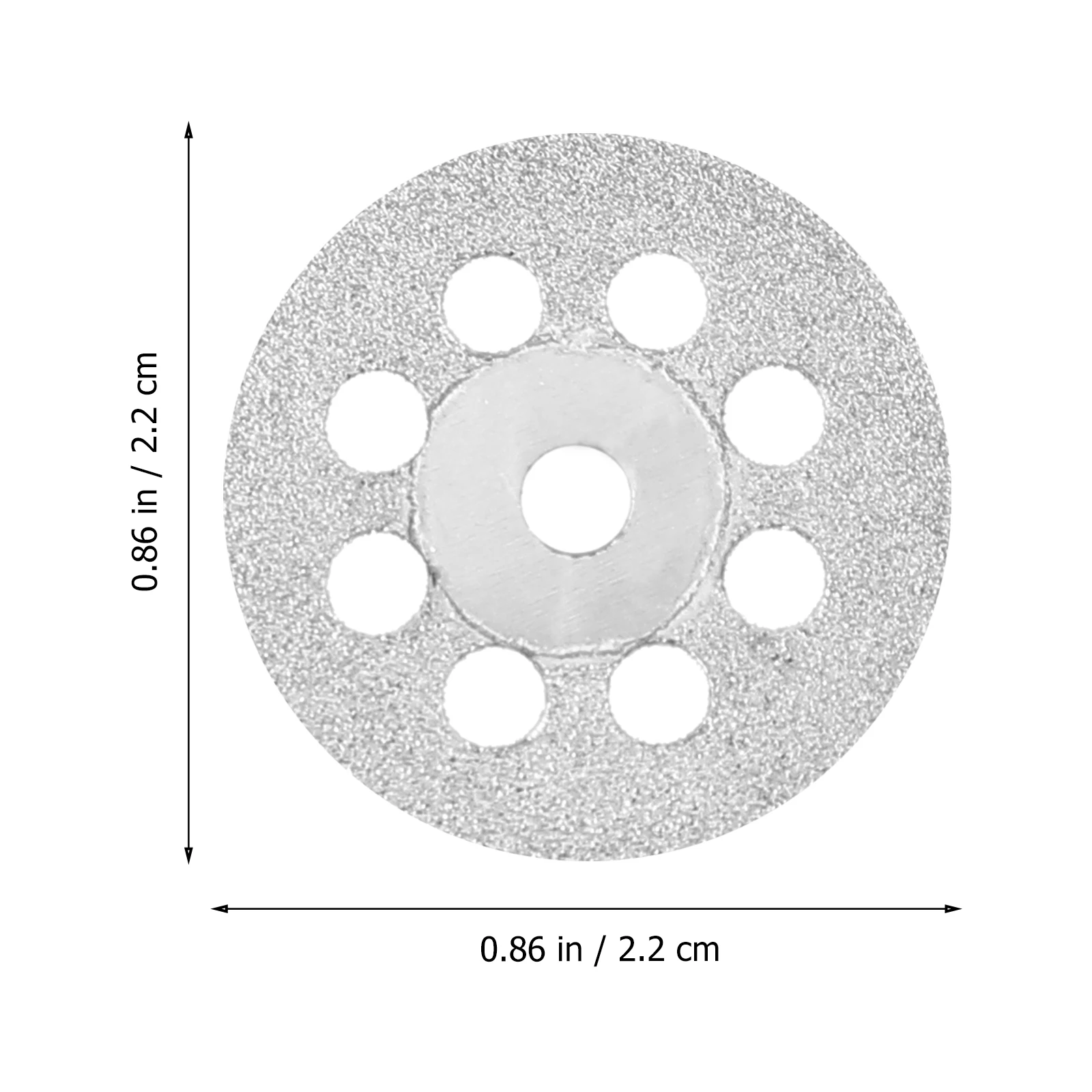 

12pcs Diamond Cutting Disc Tool Cutter Rotary Ceramics Coated Emery Wheel Portable Storage Gems Glass Porcelain