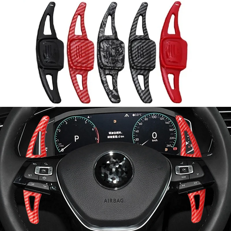 Car Steering Wheel Shift Paddle Shifter For Volkswagen Tiguan MK2 VW Golf7.5 Alltrack MK7/8 T-cross Passat B8 GTI R-line