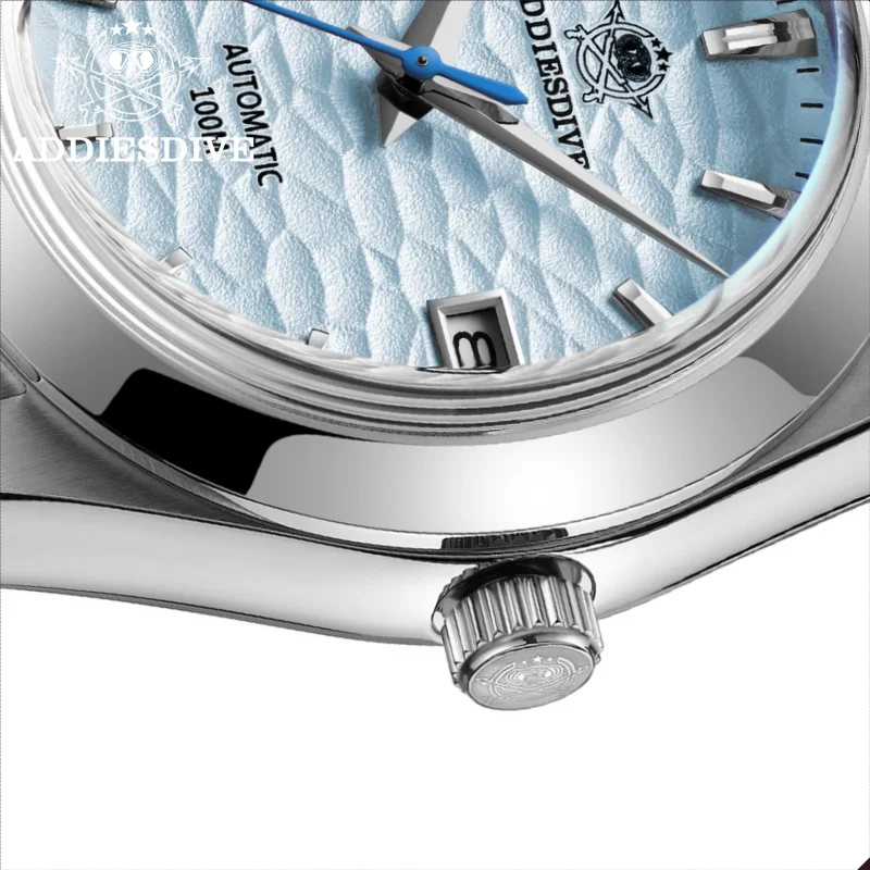 ADDIESDIVE Men's Luxury Watch 10Bar Diver AD2118 Relogios Masculino Bubble Mirror Glass Automatic Mechanical Watches