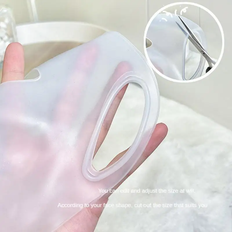 Masque facial anti-ald monté sur l'oreille, réutilisable auxiliaire, peut être étiré à volonté, 3D, frais, outils de soins du visage