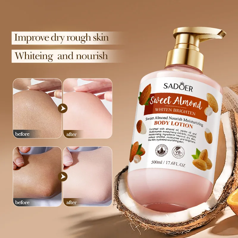 

Лосьон для тела Sweet Almond: питательный, осветляющий и увлажняющий