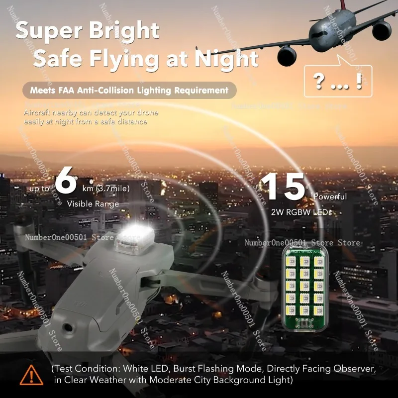 

Подходит для дронов DJI Mini4Pro/3 Royal 3/Avata2/Air3/2s, светодиодные аксессуары для дронов.