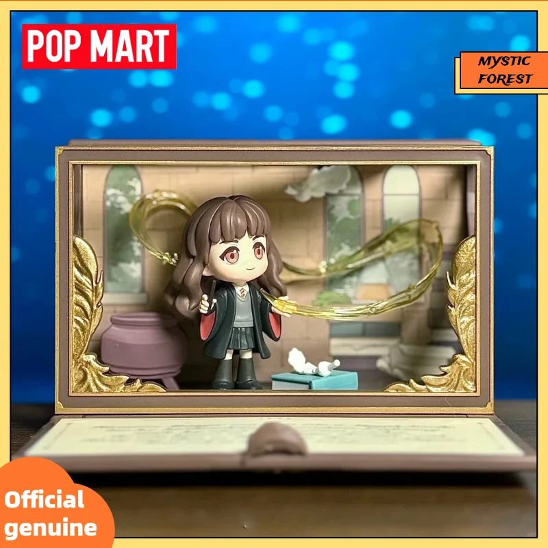 البوب مارت حقيقية هاري بوتر هوجورتس السيرة الذاتية سلسلة صندوق أعمى لعبة الديكور صندوق غامض لطيف أنيمي الشكل هدية مزخرفة