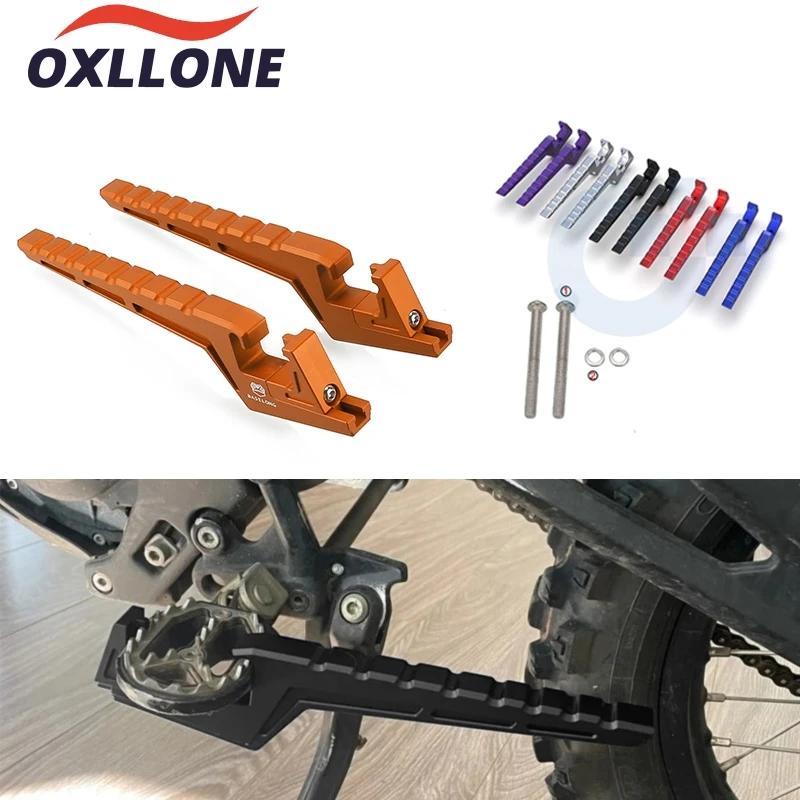 

Passenger FootPegs Extensions 2020-2021-2022 For 350 500 XCF-W 125 250 300 XC-W Dirt Bike Off-Road Motocross Bike Accessories