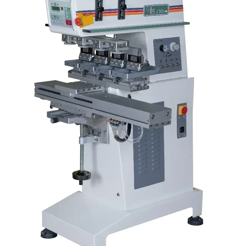 2026 nb4 Color Pad Printing Machine Sealed Closed Ink Cup Tampo Printer Watch Dial Pen Pneumatic Pad Printers With Shuttle