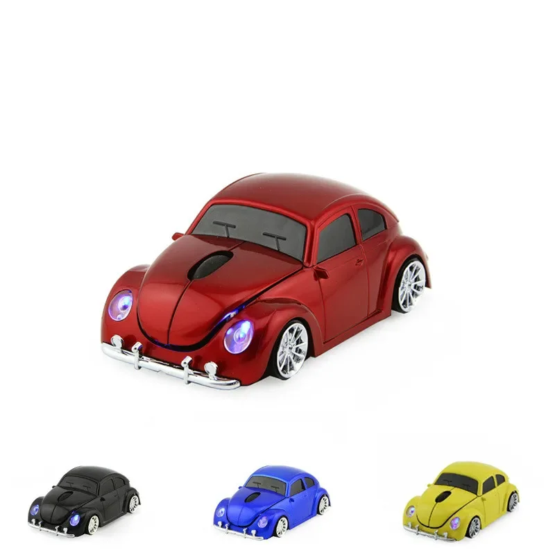 Creative Beetles/Beetles Wireless Car Mouse Hot Selling re xiao che Mouse Wireless Mouse