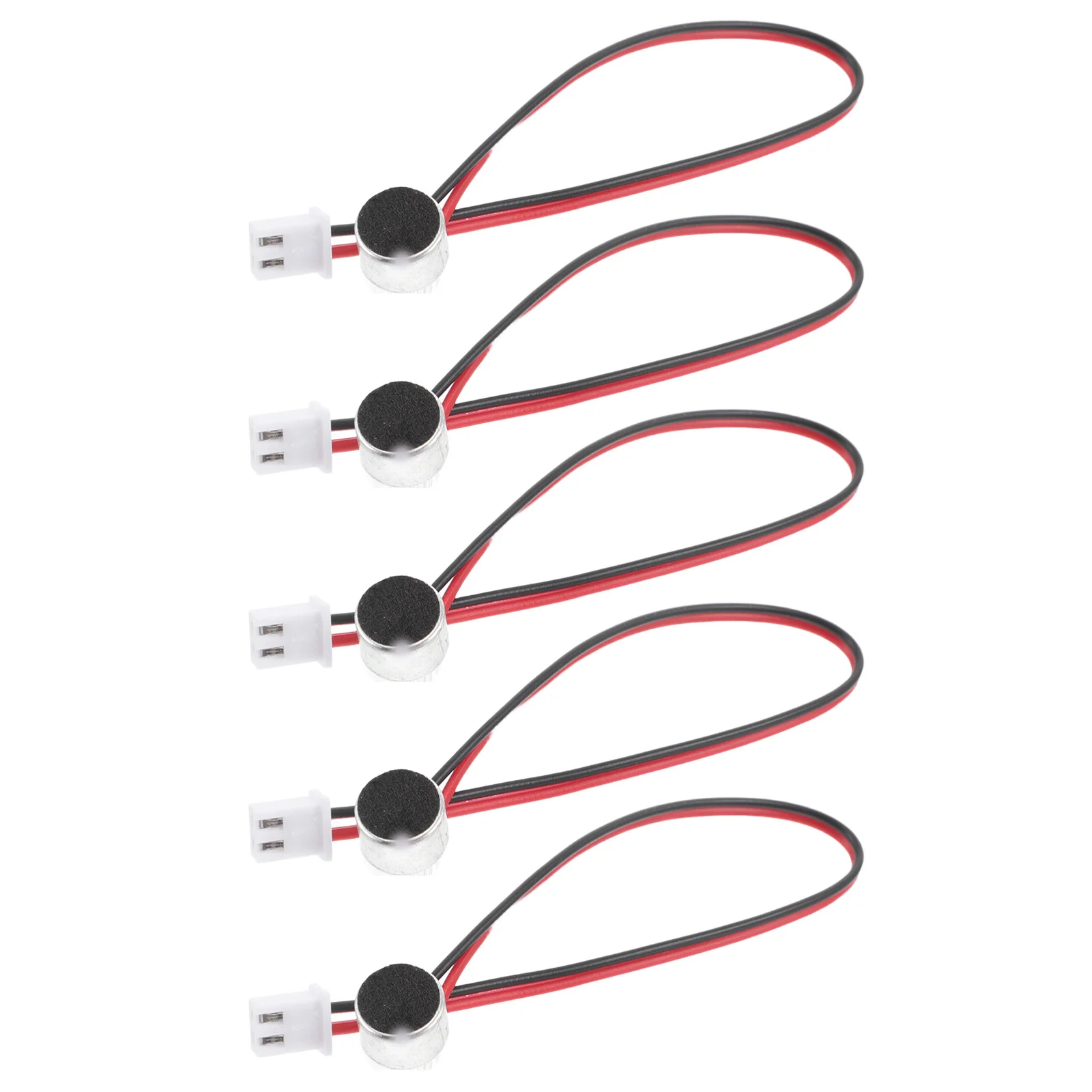 

5pcs Miniature Electret Condenser Mic Terminal Wire For Professional Recording Live Streaming High Sensitivity Clear Audio
