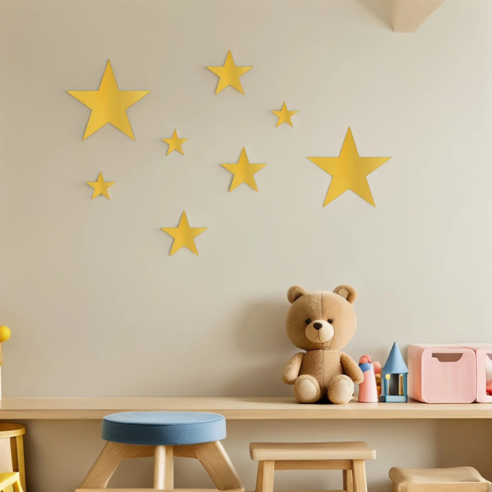 

10 Pcs Sticker Living Room Stickers Decor Decors Decals Creative Family Pvc Kids Baby