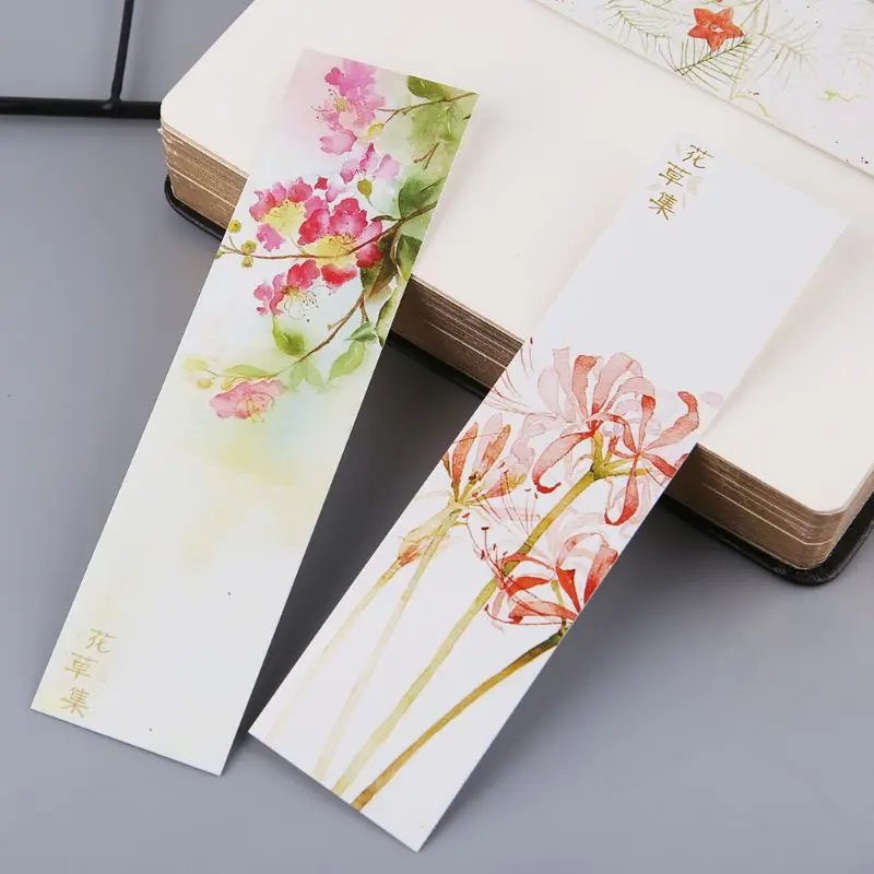 30 ชิ้นสำหรับสร้างสรรค์สไตล์จีนกระดาษที่คั่นหนังสือภาพวาดย้อนยุคที่สวยงาม