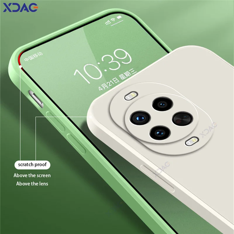 Picture 4: For Huawei Nova 14 Pro Ultra TLR-AL00 Cases Candy Color Soft Silicone Phone Cover Square Armor Camera Protection Durable Shield