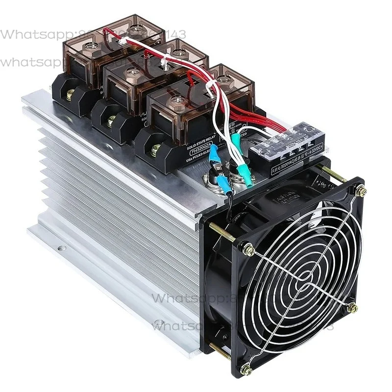 Meltblown cloth solid state relay complete set H3200ZF 200A 40KW heating tube 300A 400A