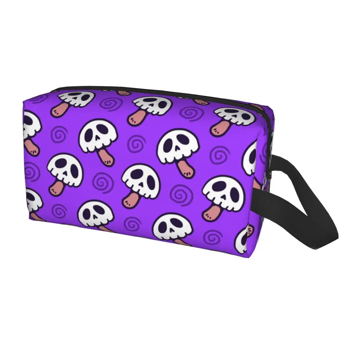 Psychedelic Magic Mushrooms Symbols Boho Makeup Bag Women Travel Cosmetic Organizer Fashion Storage Toiletry Bags view 4