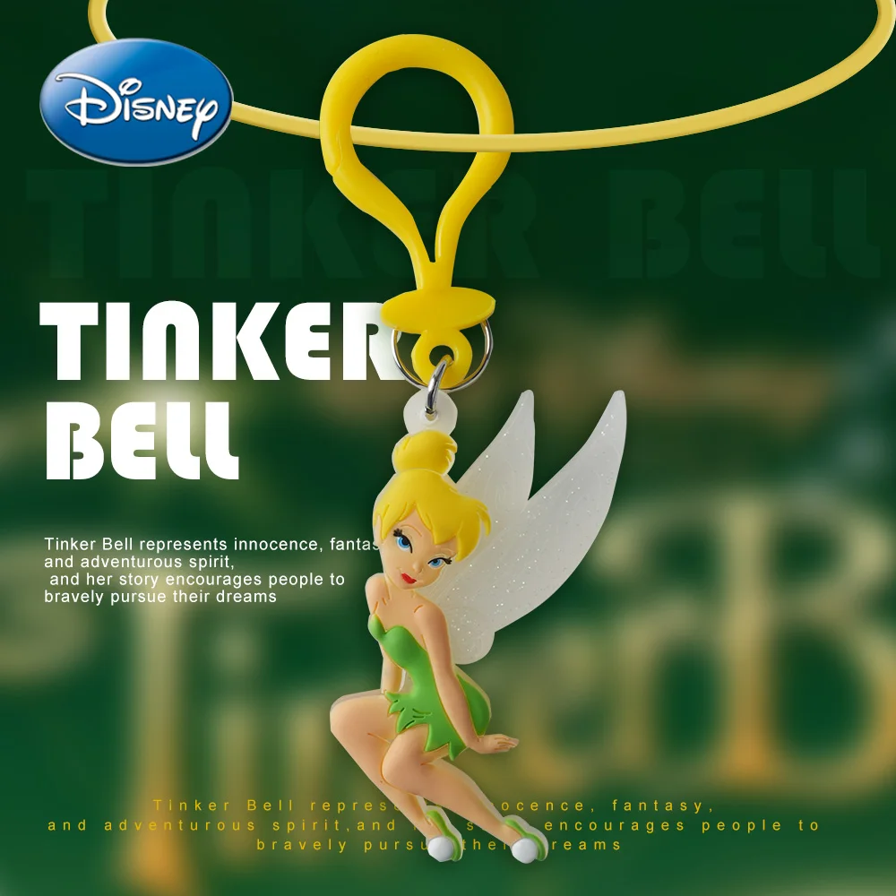 

1 шт., официально лицензированные брелки-колокольчики Disney, украшения и стильные аксессуары для ключей и сумок