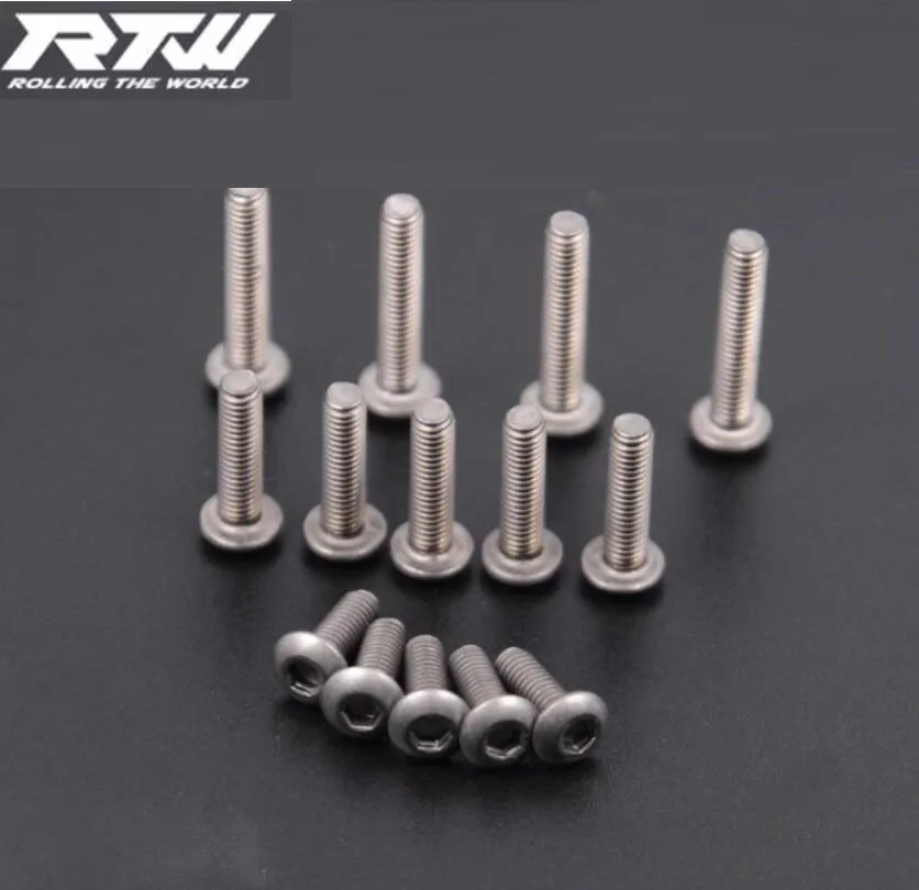 Titanium Screw Assorted Set w/Box For Yokomo MS1.0