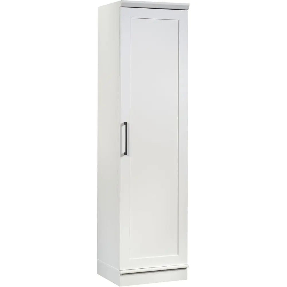 HomePlus Pantry Storage Cabinet, Sot White | Single Door, Adjustable Shelves, Kitchen Storage Cabinet