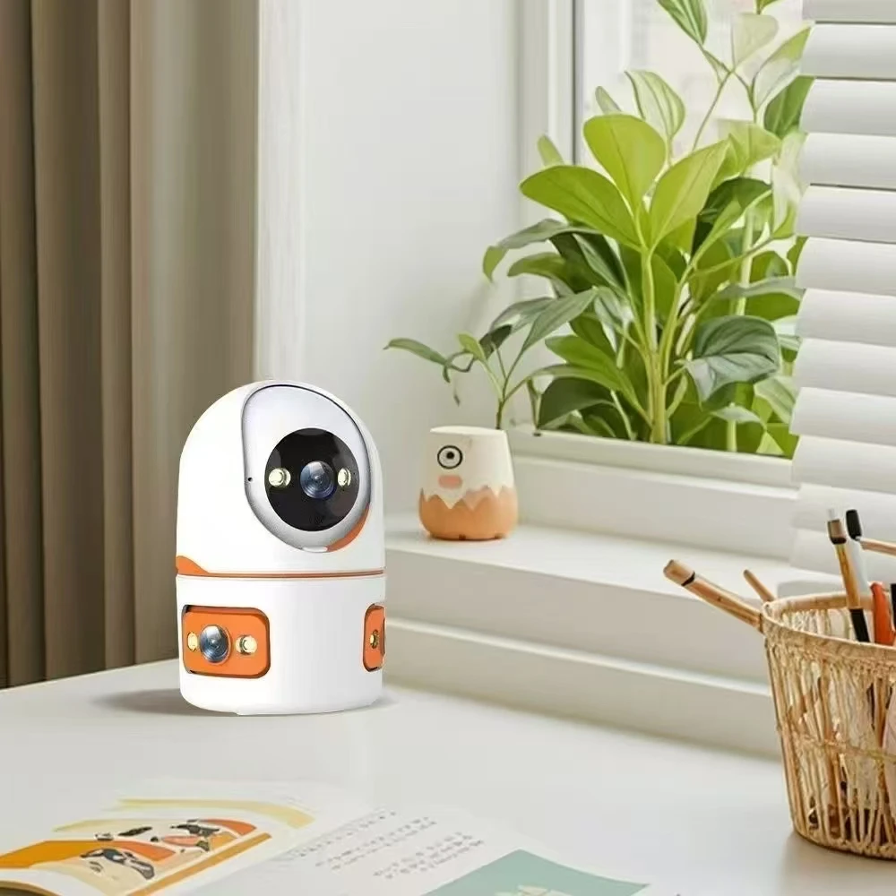 6MP  V380pro APP  Tris-Lens Full Color Wireless PTZ IP Dome Camera AI Humanoid Detection Home Security CCTV Baby Monitor